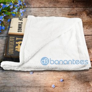 Dachshund Dog Life Is Better With A Wiener Sherpa Blanket Product Photo