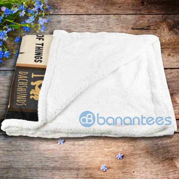 Dachshund Dog Life Is Better With A Wiener Sherpa Blanket Product Photo
