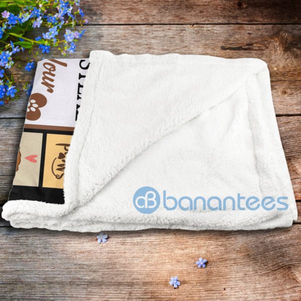 Dachshund First They Steal Your Heart Then They Steal Your Bed Sherpa Blanket Product Photo