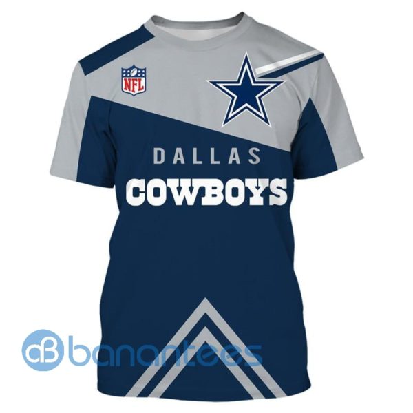 Dallas Cowboys NFL All Over Printed 3D T Shirt Product Photo