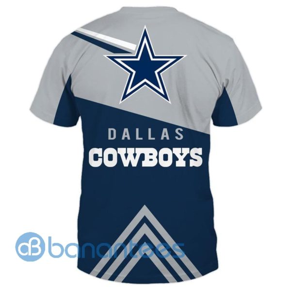 Dallas Cowboys NFL All Over Printed 3D T Shirt Product Photo