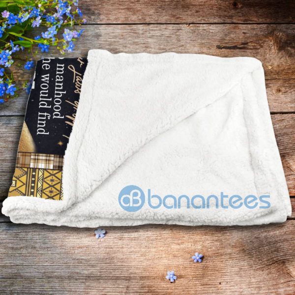 Dear Claire Lion Dear Claire You Had Two Kids Lion Sherpa Blanket Product Photo