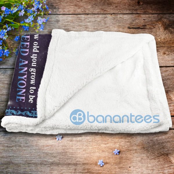 Dear My Amazing Daughter Wolf Sherpa Blanket Product Photo