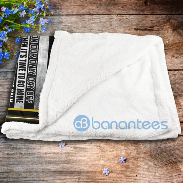 Dispatcher I Am The Dispatcher Protecting The Three Sherpa Blanket Product Photo