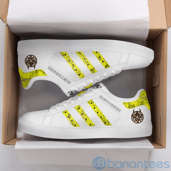 Disturbed Special White Low Top Skate Shoes Product Photo