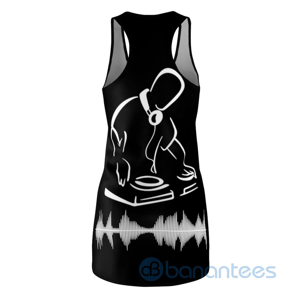 dj-artist-line-art-black-racerback-dress-for-women-3-SO6fZ.jpg DJ Artist Line Art Black Racerback Dress For Women Product Photo