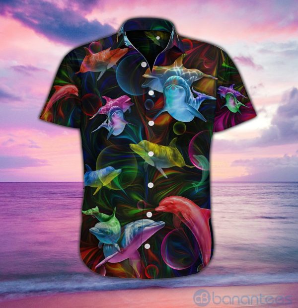 Dolphin Fantasy Hawaiian Shirt Product Photo