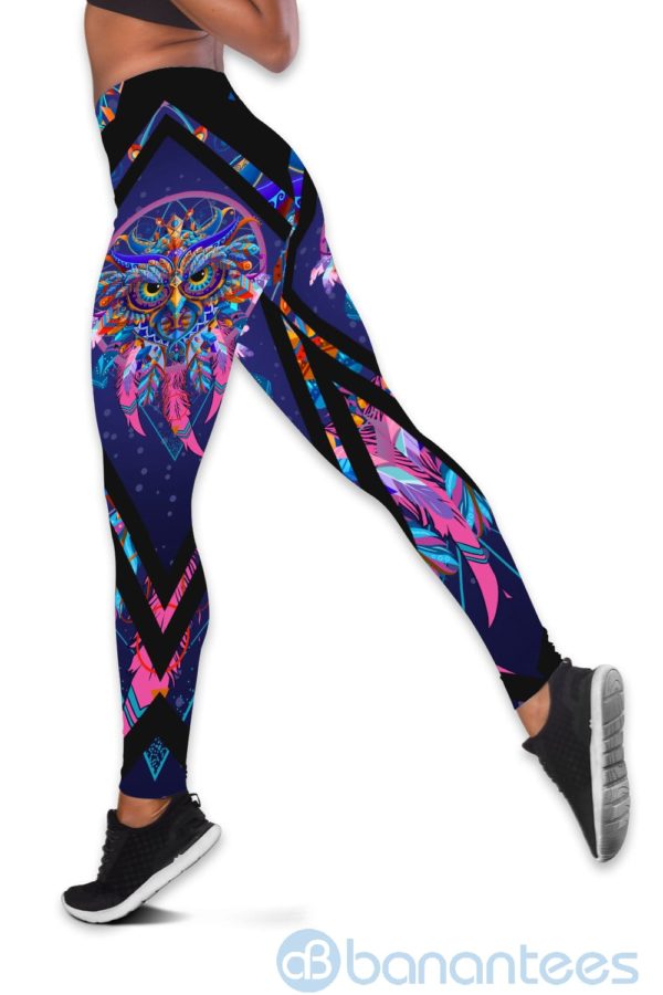 Dreamcatcher Owl Hollow Tank And Legging Outfit Product Photo