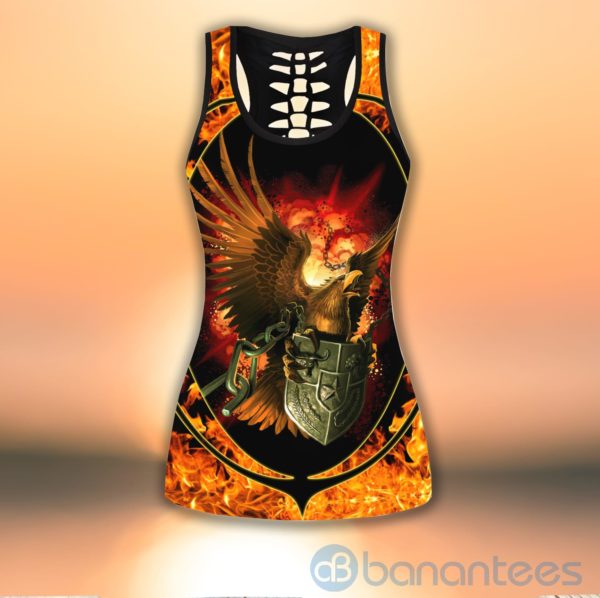 Eagle Tank Top Legging Set Outfit Product Photo