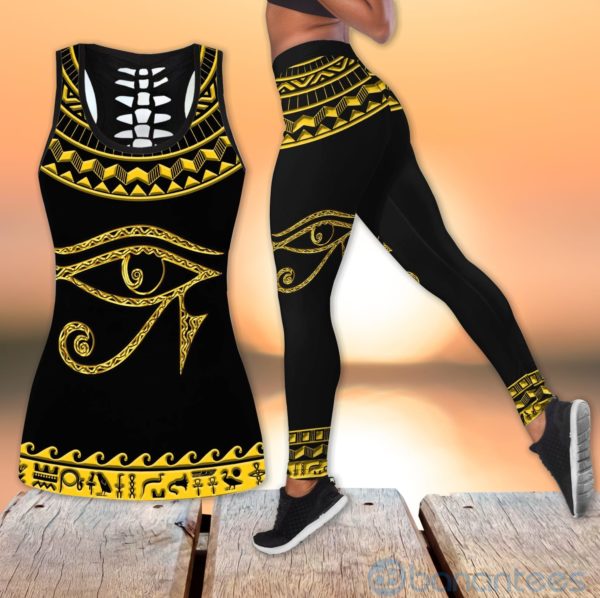 Egyptian Ra Egyptian Hollow Tank And Legging Outfit Product Photo
