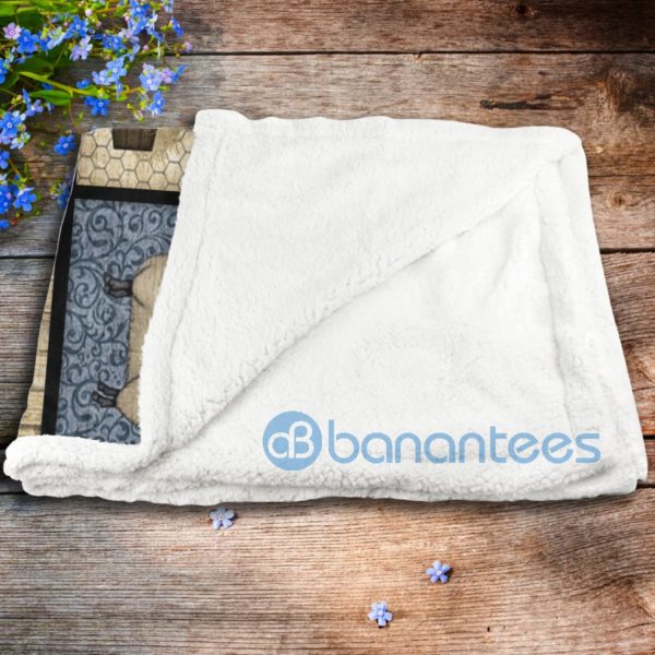 Farm Animals Art Design Sherpa Blanket Product Photo