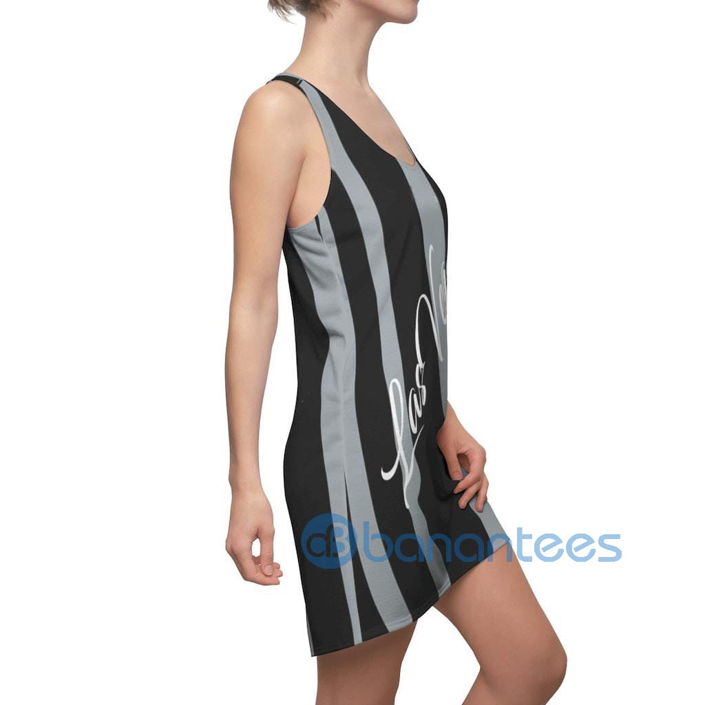 fashion-black-gray-enlarged-las-vegas-racerback-dress-6-6HxvG.jpg Fashion Black Gray Enlarged Las Vegas Racerback Dress Product Photo
