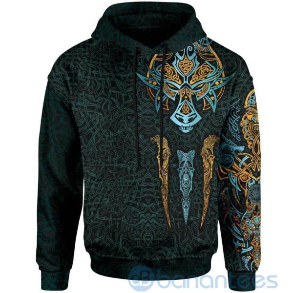 Fenrir Viking All Over Printed 3D Hoodie Product Photo