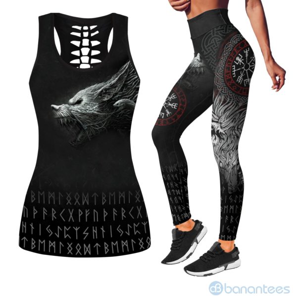Fenrir Viking Monsters Hollow Tank And Legging Outfit Product Photo