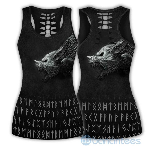 Fenrir Viking Monsters Hollow Tank And Legging Outfit Product Photo