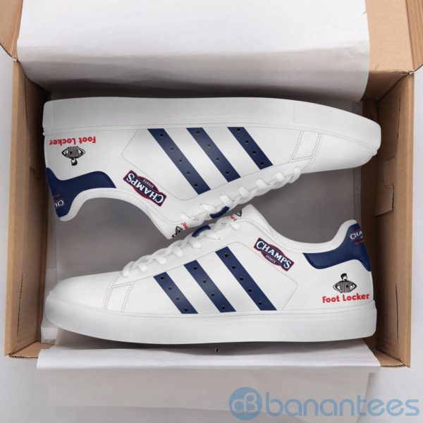 Foot Locker Champs Sports White Low Top Skate Shoes Product Photo