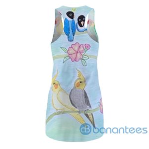 friendly birds couple birds drawing art summer racerback dress 3 y4GMF 300x300 image Friendly Birds Couple Birds Drawing Art Summer Racerback Dress Product Photo