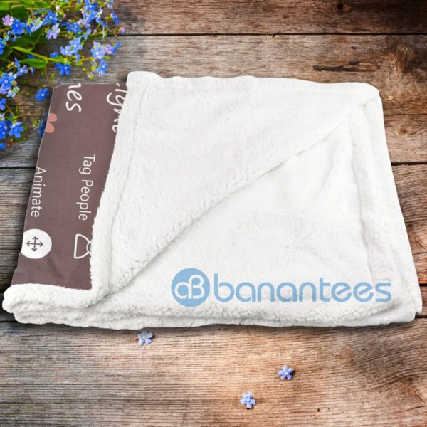 From Parents With Love Facebook Story Share Sherpa Blanket Product Photo