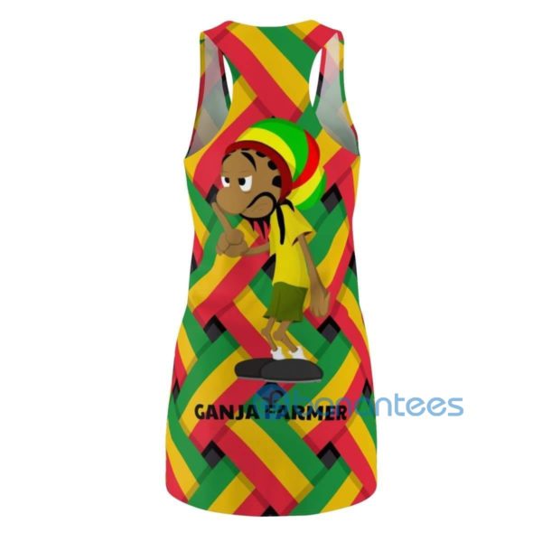 Ganja Farmer All Over Printed 3D Racerback Dress For Women Product Photo