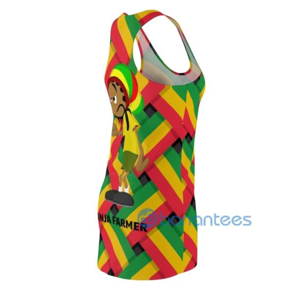 Ganja Farmer All Over Printed 3D Racerback Dress For Women Product Photo