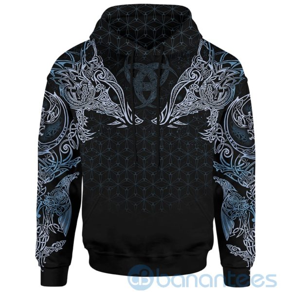Geri & Freki Viking All Over Printed 3D Hoodie Product Photo