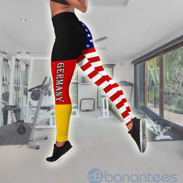 Germany US Tank Top Legging Set Outfit Product Photo