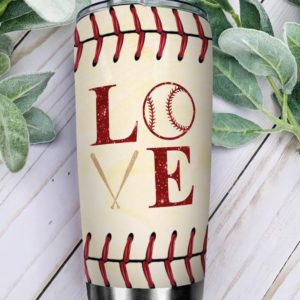 Gift For Dad Baseball Dad Hit And Steal Tumbler Product Photo