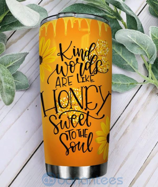 Gift For Dad Bee Sunflower Tumbler Product Photo
