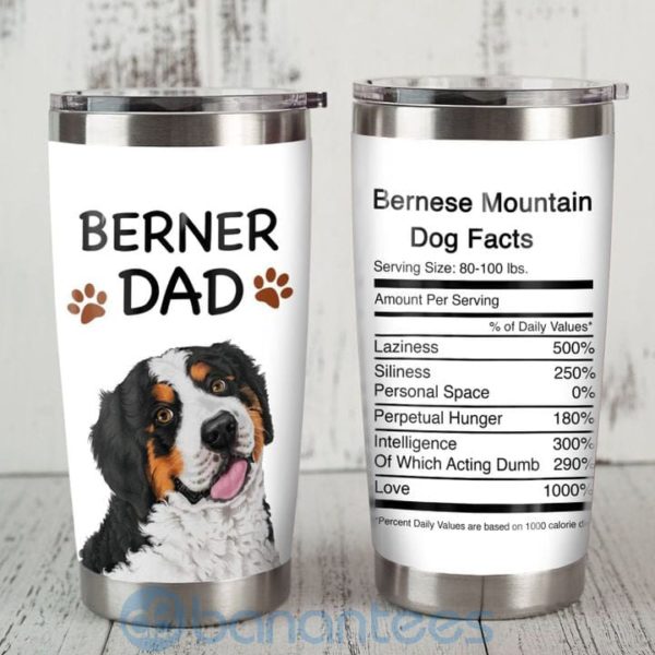 Gift For Dad Bernese Mountain Dog Dad Tumbler Product Photo