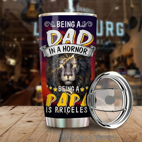 Gift For Dad Best Papa Ever Tumbler Product Photo