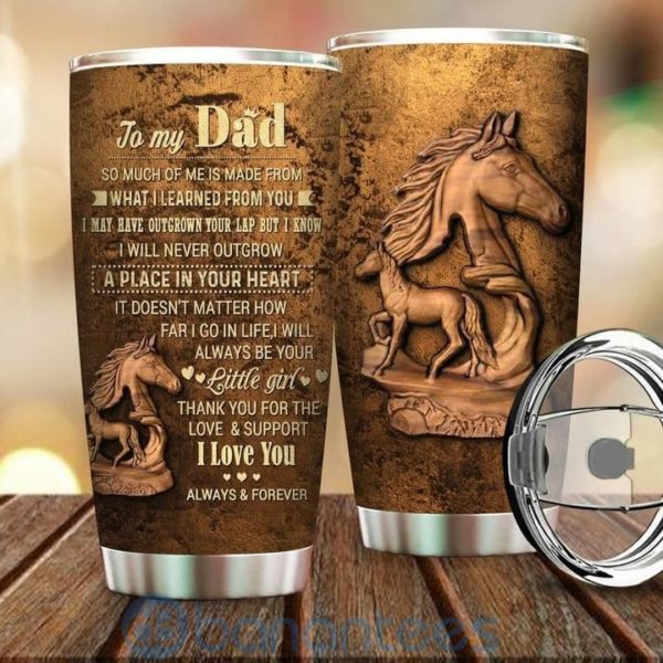Gift For Dad Horse My Loving Father Tumbler Product Photo
