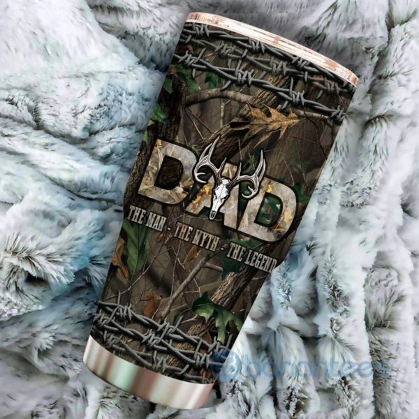 Gift For Dad Hunting Dad Camo Tumbler Product Photo