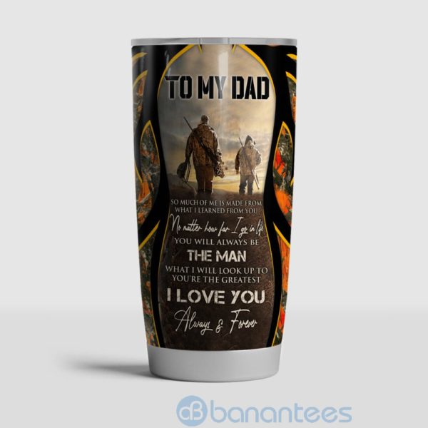 Gift For Dad Hunting Father And Son Tumbler Product Photo