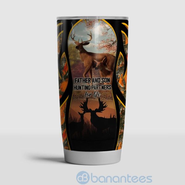 Gift For Dad Hunting Father And Son Tumbler Product Photo