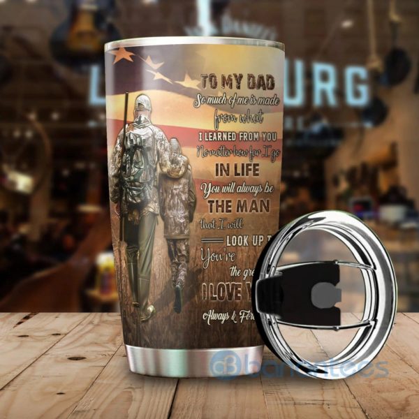 Gift For Dad Hunting Partners Father And Son Tumbler Product Photo