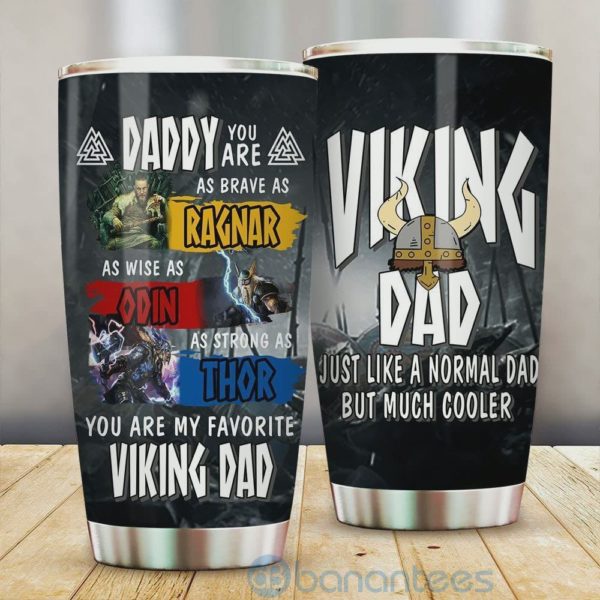 Gift For Dad My Favorite Viking Dad Tumbler Product Photo