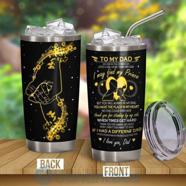 Gift For Dad To My Dad Daughter And Dad Tumbler Product Photo