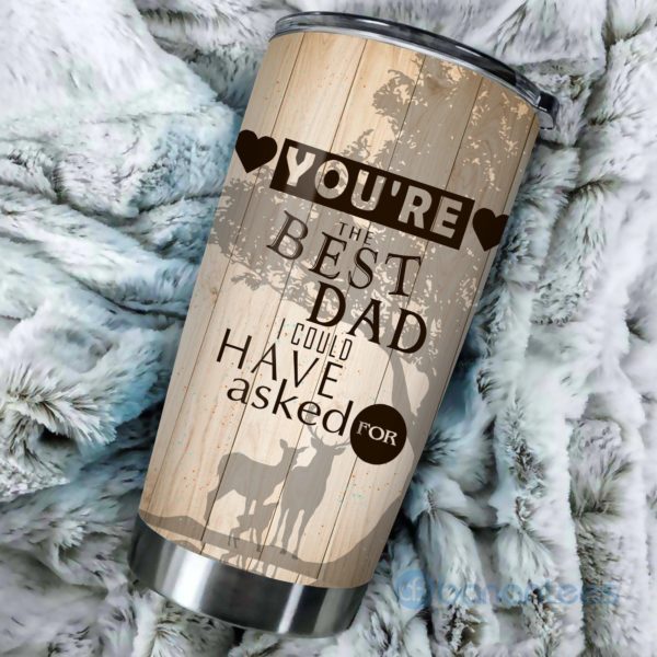 Gift For Dad Wolf You Are The Best Dad Tumbler Product Photo
