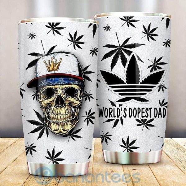 Gift For Dad World's Dopest Dad Tumbler Product Photo