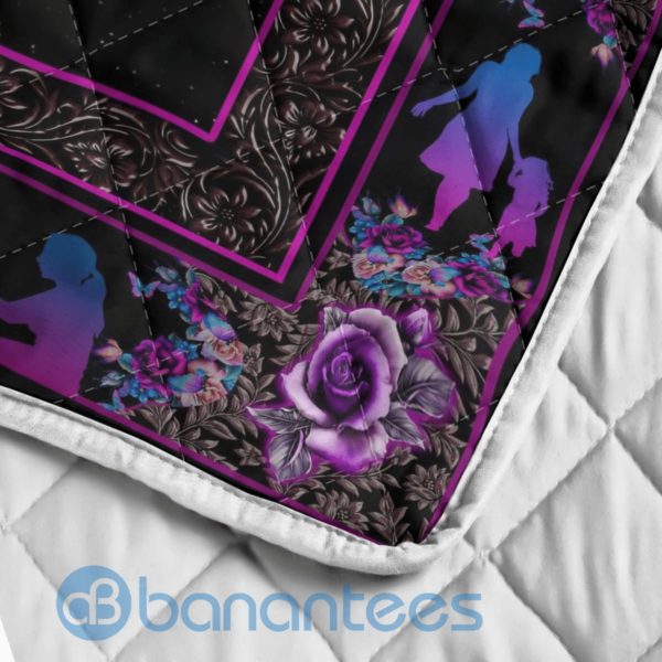 Gift For Mom, Cross Butterfly Quilt Blanket Product Photo
