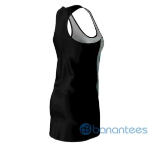 Girl With Snake Mystery Art Design Black Racerback Dress For Women Product Photo