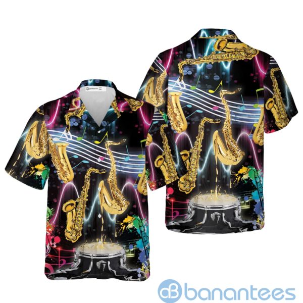 Godoprint Saxophone Is My Life Love Saxophone Hawaiian Shirt Product Photo