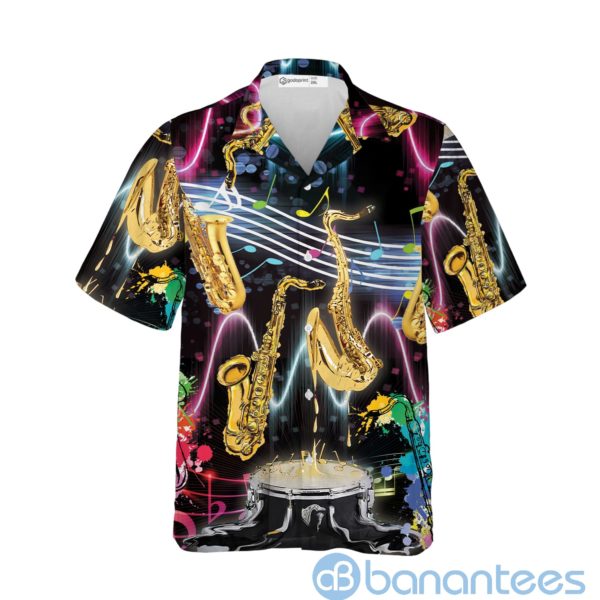 Godoprint Saxophone Is My Life Love Saxophone Hawaiian Shirt Product Photo