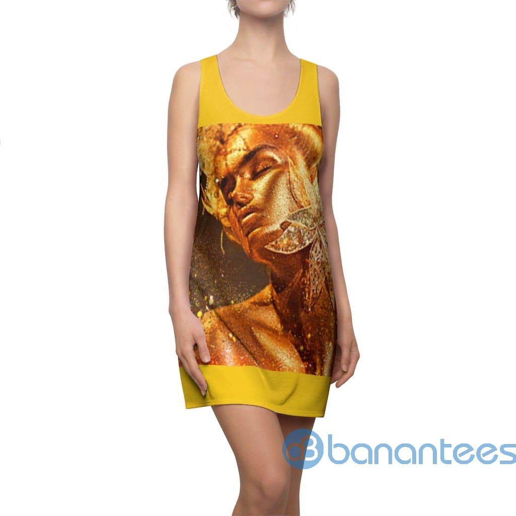 gold-girl-yellow-racerback-dress-for-men-and-women-1-j0W73.jpg Gold Girl Yellow Racerback Dress For Men And Women Product Photo