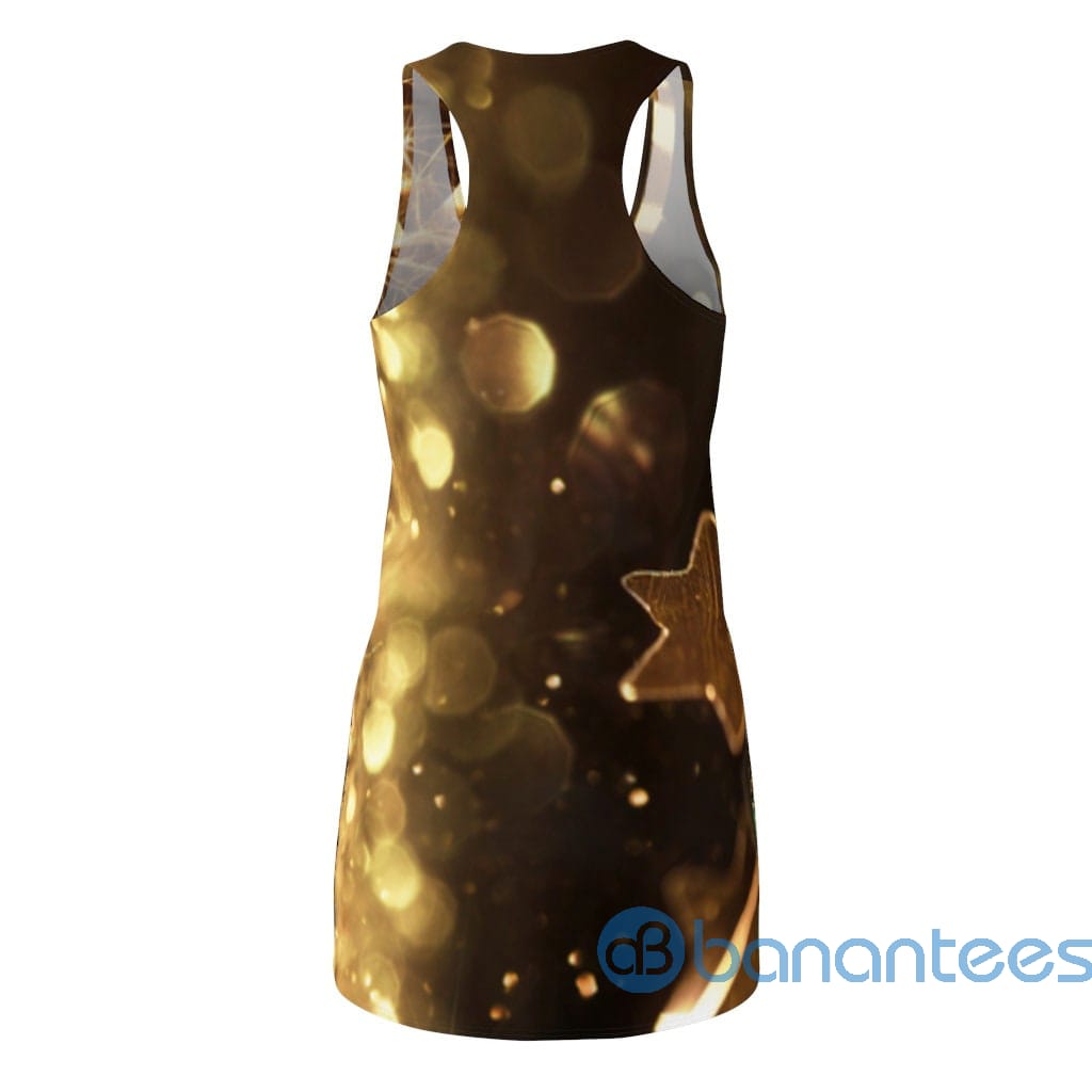 gold-stars-in-dark-night-racerback-dress-for-women-2-RyeC1.jpg Gold Stars In Dark Night Racerback Dress For Women Product Photo