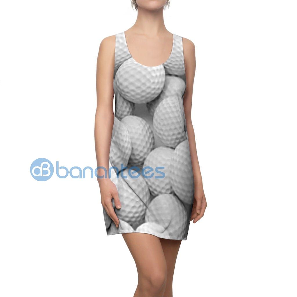 golf-ball-all-over-printed-racerback-dress-for-women-1-WIKnv.jpg Golf Ball All Over Printed Racerback Dress For Women Product Photo