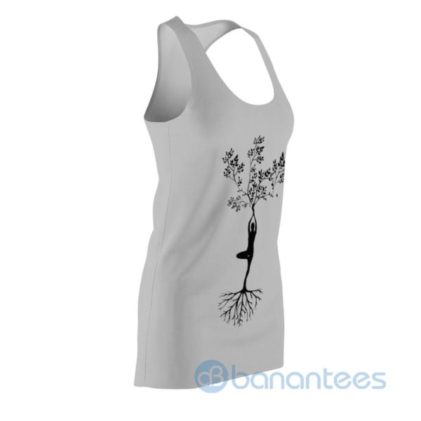 Gray Yoga Gear Balance of Nature Design Racerback Dress Product Photo