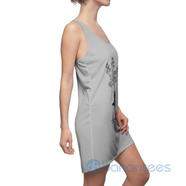 Gray Yoga Gear Balance of Nature Design Racerback Dress Product Photo