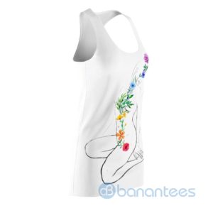 great flowers girl simple design white racerback dress for women 3 U7Be4 300x300 image Great Flowers Girl Simple Design White Racerback Dress For Women Product Photo