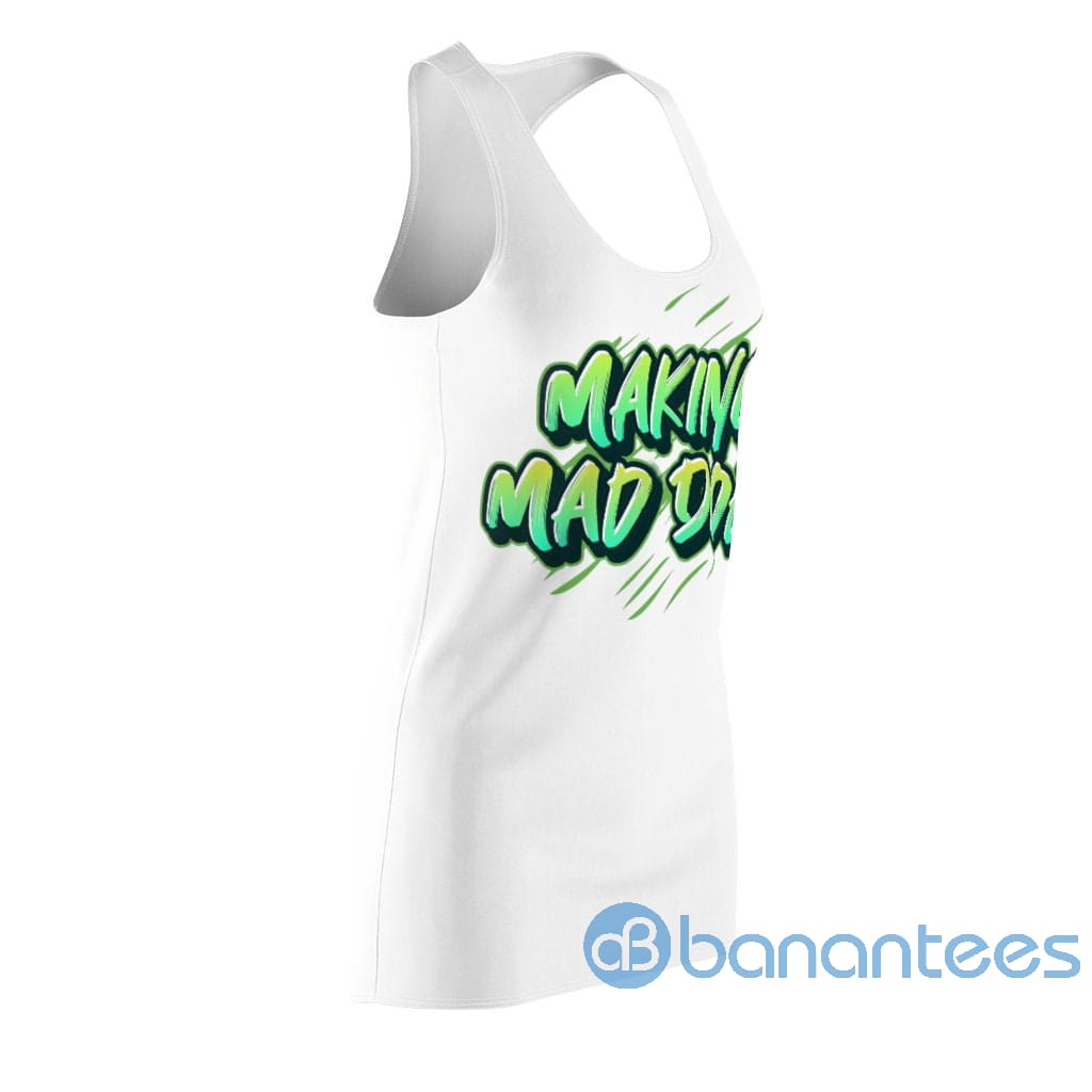 green-making-mad-doe-white-racerback-dress-for-women-3-fhgSo.jpg Green Making Mad Doe' White Racerback Dress For Women Product Photo